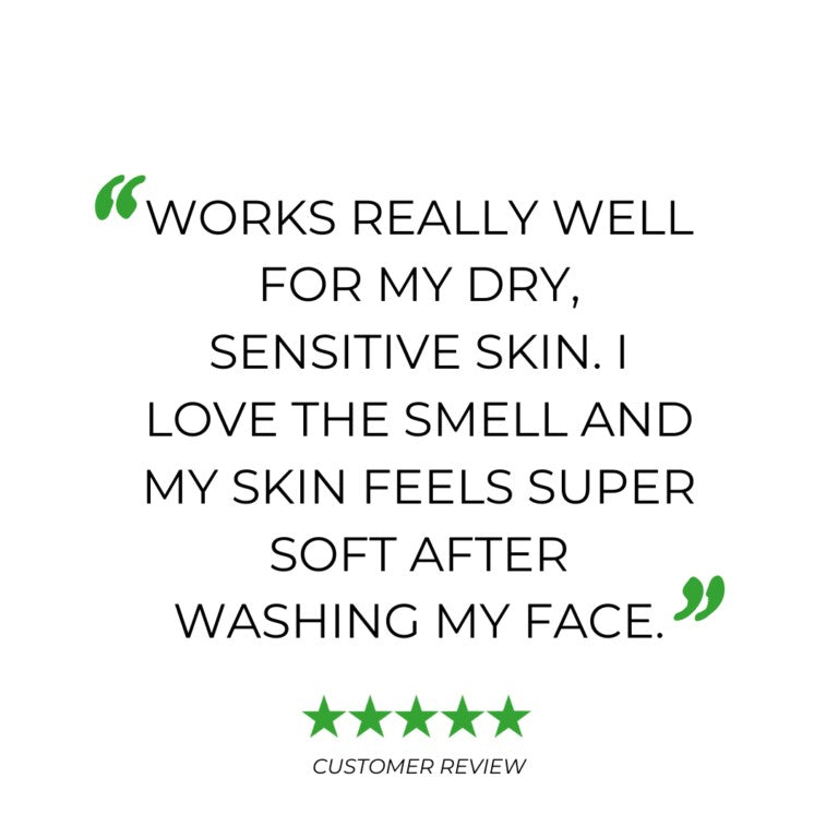 votary customer review for Super Seed Cleansing Oil praising its effectiveness on dry, sensitive skin and soft finish.